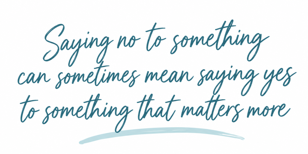 Saying No